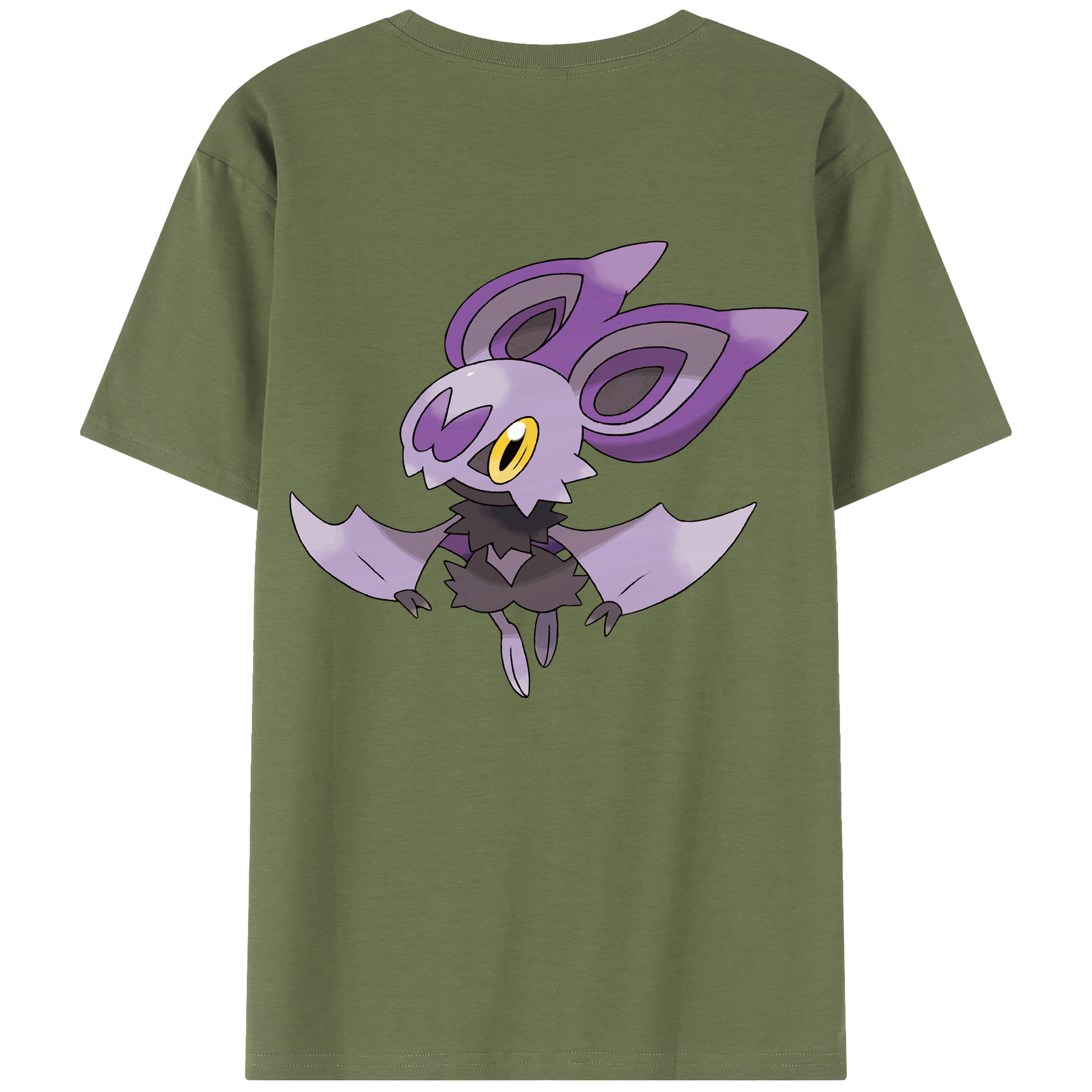（画像用） ポケットモンスター Pokémon 綿100％半袖Tシャツ（背面プリント）